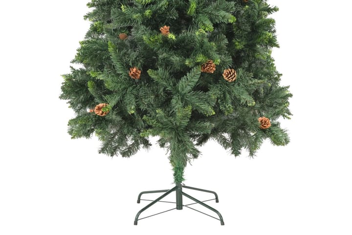 Kunstig juletre med furukongler grønn 210 cm - grønn - Interiør - Dekorasjon & innredningsdetaljer - Julepynt & juledekorasjon - Plastjuletre