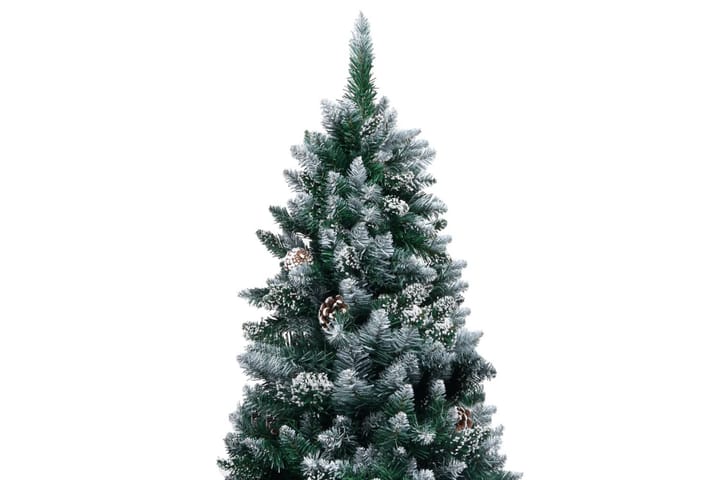Kunstig juletre med furukongler & hvit snø 180 cm - Innredning - Dekorasjon & innredningsdetaljer - Julepynt & juledekorasjon - Plastjuletre