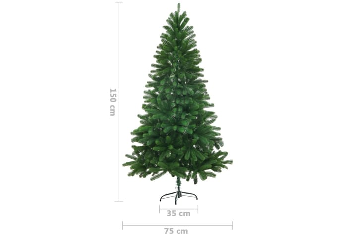 Kunstig juletre med LED 150 cm grønn - Innredning - Dekorasjon & innredningsdetaljer - Julepynt & juledekorasjon - Plastjuletre