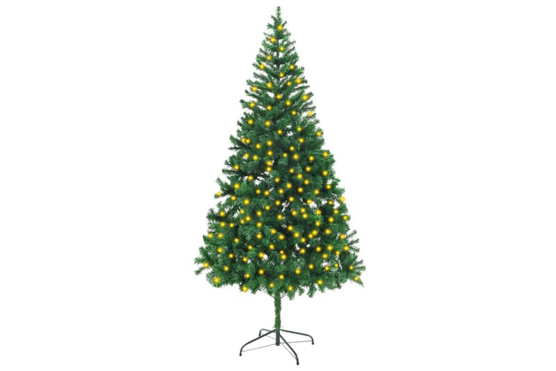 Kunstig juletre med LED 210 cm 910 grener - Innredning - Dekorasjon & innredningsdetaljer - Julepynt & juledekorasjon - Plastjuletre