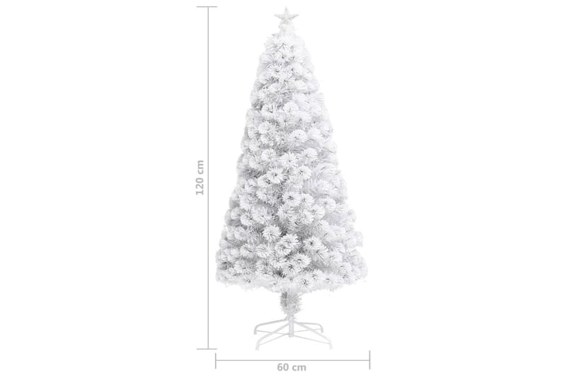 Kunstig juletre med LED hvit 120 cm fiberoptikk - Interiør - Dekorasjon & innredningsdetaljer - Julepynt & juledekorasjon - Plastjuletre
