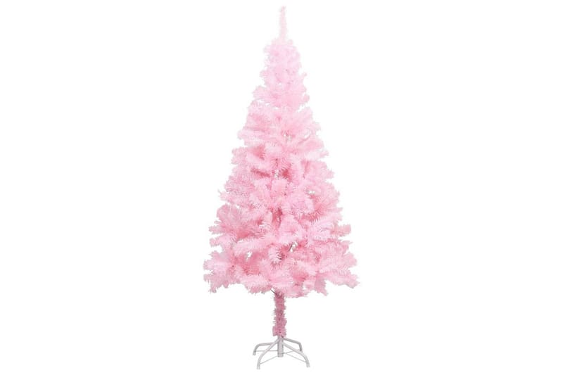 Kunstig juletre med LED og kulesett 120 cm PVC rosa - Interiør - Dekorasjon & innredningsdetaljer - Julepynt & juledekorasjon - Plastjuletre