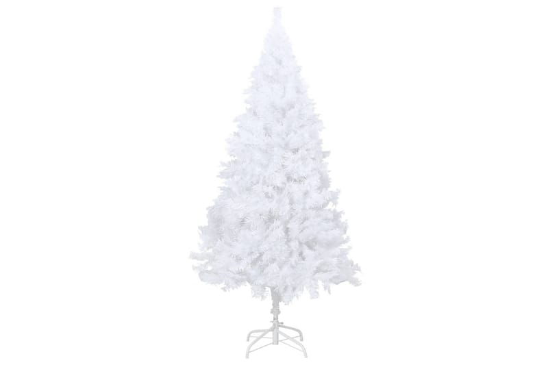Kunstig juletre med LED og tykke grener hvit 210 cm - Innredning - Dekorasjon & innredningsdetaljer - Julepynt & juledekorasjon - Plastjuletre