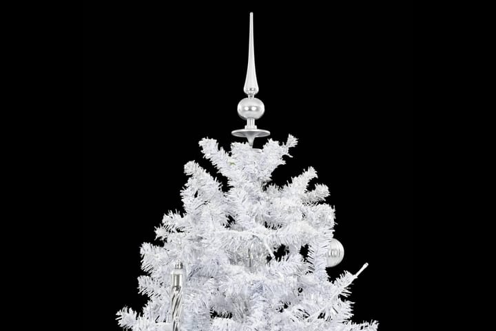 Kunstig juletre med snø og paraplyfot hvit 170 cm - Hvit - Innredning - Dekorasjon & innredningsdetaljer - Julepynt & juledekorasjon - Plastjuletre