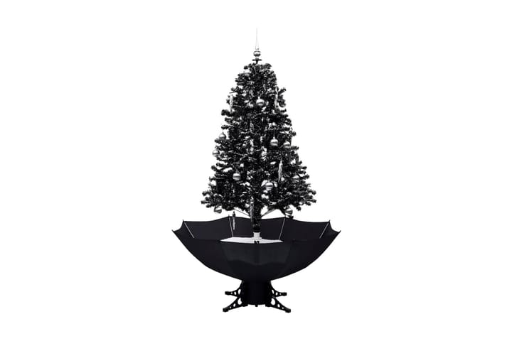Kunstig juletre med snø & paraplyfot svart 170 cm PVC - Innredning - Dekorasjon & innredningsdetaljer - Julepynt & juledekorasjon