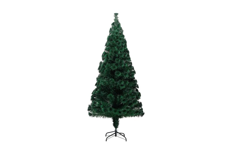 Kunstig juletre med stativ grønn 180 cm PVC - Innredning - Dekorasjon & innredningsdetaljer - Julepynt & juledekorasjon - Plastjuletre