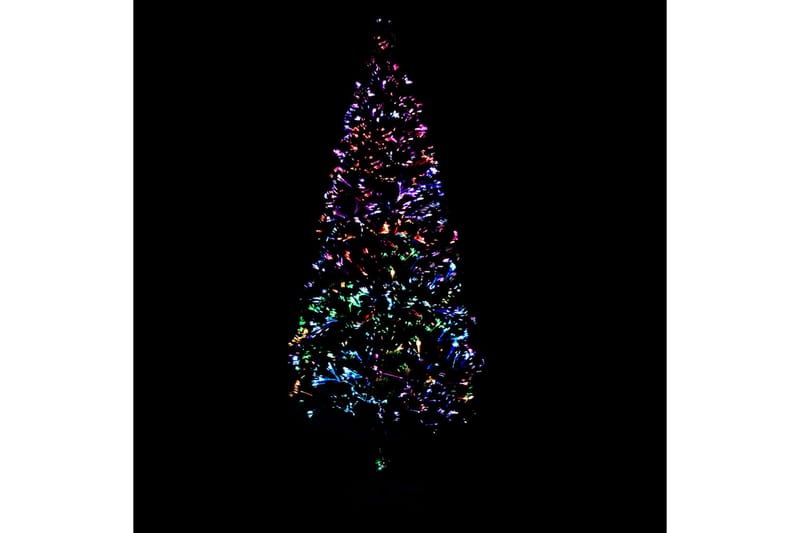 Kunstig juletre med stativ grønn 210 cm PVC - Innredning - Dekorasjon & innredningsdetaljer - Julepynt & juledekorasjon - Plastjuletre