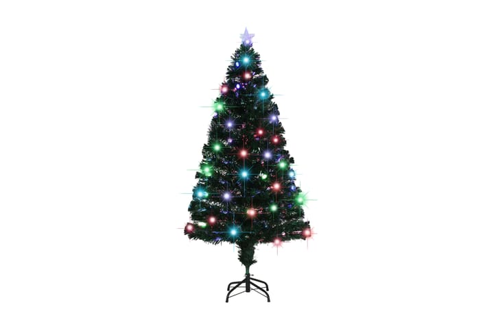 Kunstig juletre med stativ/LED 150 cm 170 grener - grønn - Interiør - Dekorasjon & innredningsdetaljer - Julepynt & juledekorasjon - Plastjuletre