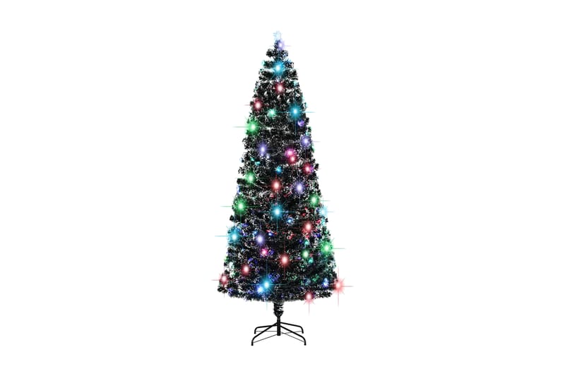 Kunstig juletre med stativ/LED 240 cm 380 grener - grønn - Innredning - Dekorasjon & innredningsdetaljer - Julepynt & juledekorasjon - Plastjuletre