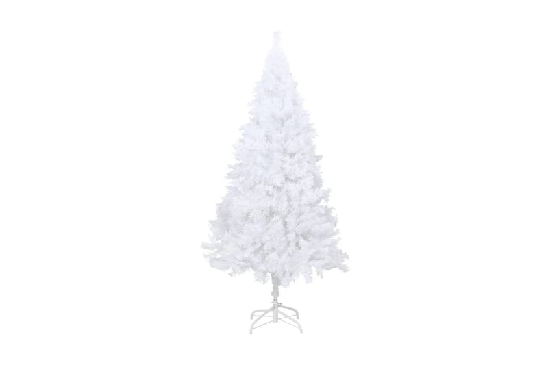 Kunstig juletre med tykke grener hvit 150 cm PVC - Interiør - Dekorasjon & innredningsdetaljer - Julepynt & juledekorasjon - Plastjuletre