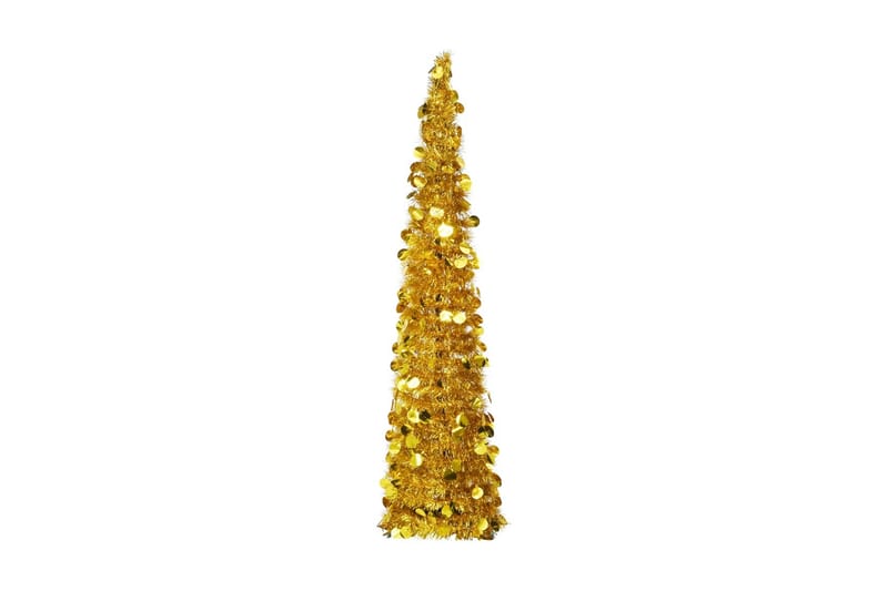 Pop-up kunstig juletre gull 150 cm PET - Innredning - Dekorasjon & innredningsdetaljer - Julepynt & juledekorasjon - Plastjuletre