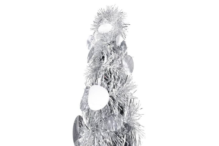 Pop-up kunstig juletre sølv 150 cm PET - Innredning - Dekorasjon & innredningsdetaljer - Julepynt & juledekorasjon - Plastjuletre