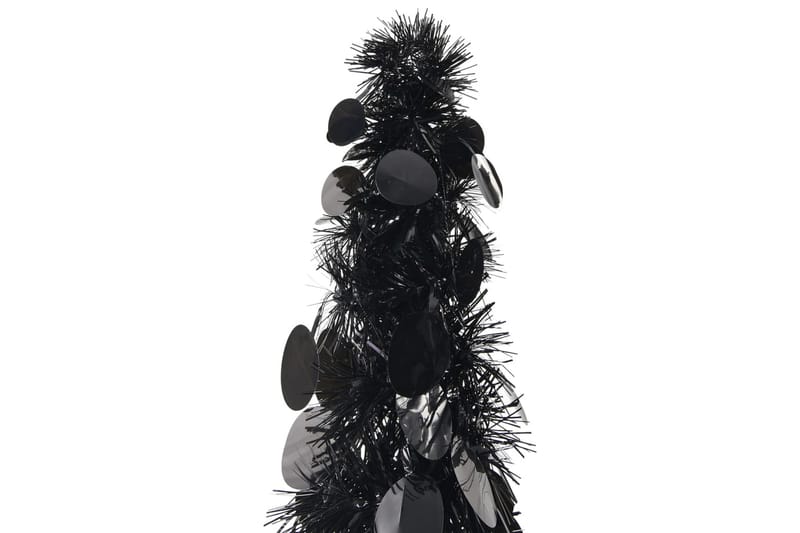 Pop-up kunstig juletre svart 150 cm PET - Interiør - Dekorasjon & innredningsdetaljer - Julepynt & juledekorasjon - Plastjuletre