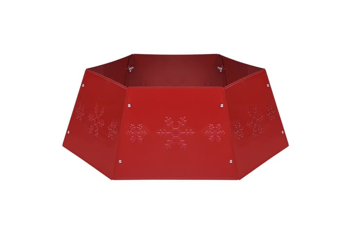 Juletreskjørt rødt 68x25 cm - Rød - Innredning - Dekorasjon & innredningsdetaljer - Julepynt & juledekorasjon - Juletrepynt