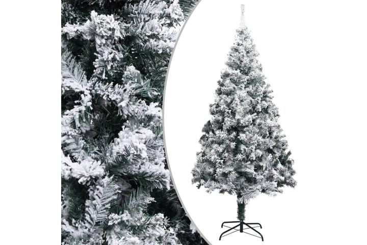 Kunstig juletre med flokket snø grønn 300 cm PVC - Innredning - Dekorasjon - Julepynt & juledekorasjon