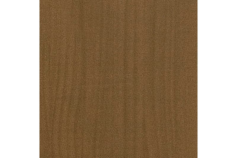 Blomsterkasse honningbrun 100x31x31 cm heltre furu - Brun - Innredning - Dekorasjon & innredningsdetaljer - Krukker - Hagekrukker