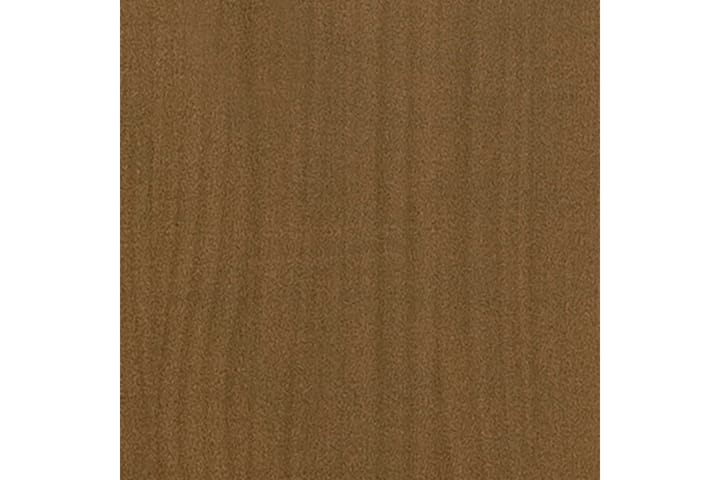 Plantekasse honningbrun 150x50x70 cm heltre furu - Brun - Interiør - Dekorasjon & innredningsdetaljer - Krukker - Hagekrukker