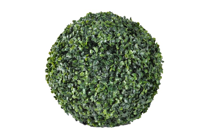 Buksbomball kunstige blader 27 cm 2 stk - Grønn - Innredning - Dekorasjon & innredningsdetaljer - Kunstige planter