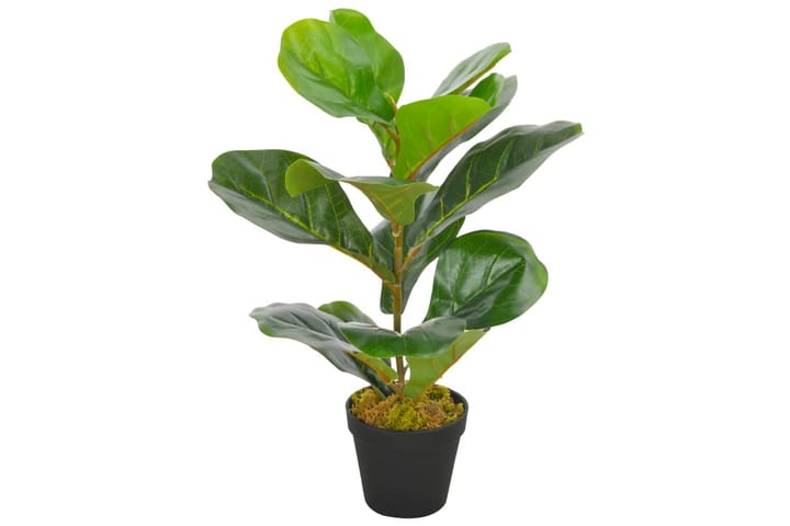 Kunstig plante fiolinfiken med potte grønn 45 cm - Flerfarget - Innredning - Dekorasjon & innredningsdetaljer - Kunstige planter