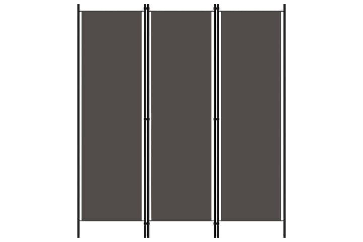 Romdeler 3 paneler antrasitt 150x180cm - Interiør - Dekorasjon & innredningsdetaljer - Romdelere - Skjermvegg