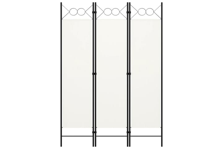 Romdeler 3 paneler hvit 120x180 cm - Innredning - Dekorasjon & innredningsdetaljer - Romdelere - Skjermvegg