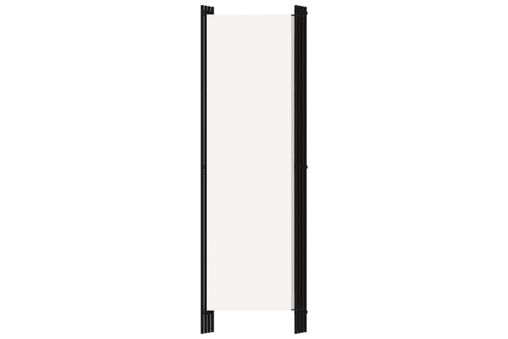 Romdeler 4 paneler hvit 200x180 cm - Innredning - Dekorasjon & innredningsdetaljer - Romdelere