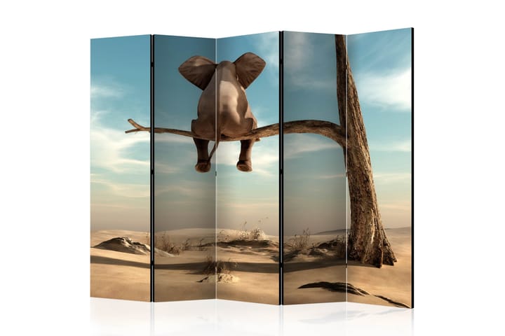 Romdeler Elephant On The Tree 225x172 cm - Innredning - Dekorasjon & innredningsdetaljer - Romdelere