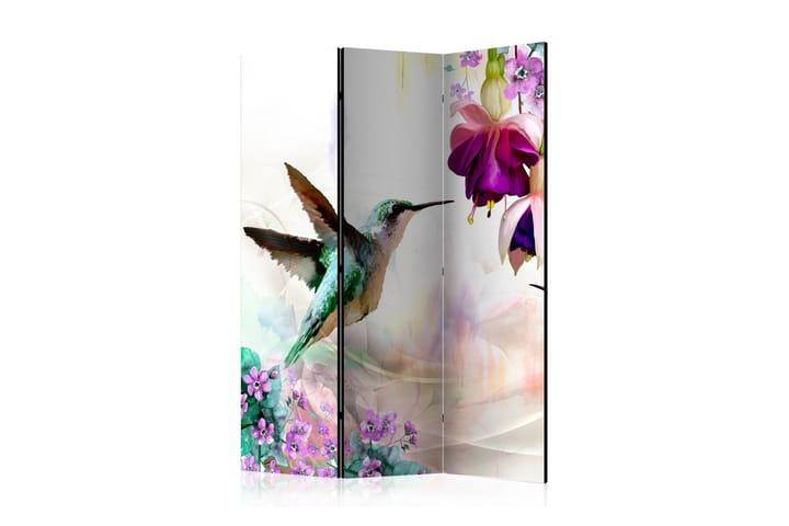 Romdeler Hummingbirds And Flowers 135x172 - Artgeist sp. z o. o. - Interiør - Dekorasjon & innredningsdetaljer - Romdelere