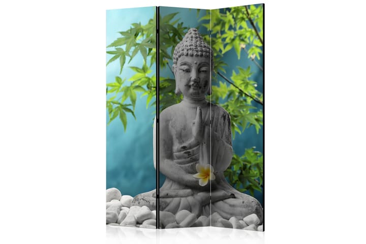 Romdeler Meditating Buddha 135x172 - Artgeist sp. z o. o. - Interiør - Dekorasjon & innredningsdetaljer - Romdelere
