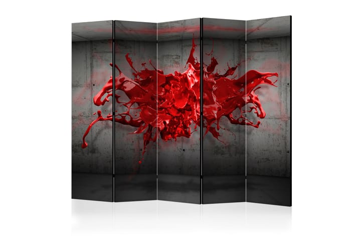 Romdeler Red Ink Blot 225x172 - Artgeist sp. z o. o. - Interiør - Dekorasjon & innredningsdetaljer - Romdelere