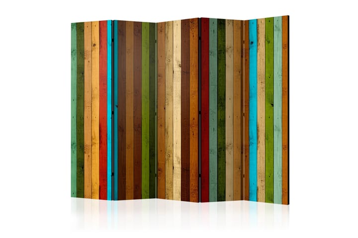 Romdeler Wooden Rainbow II - Artgeist sp. z o. o. - Interiør - Dekorasjon & innredningsdetaljer - Romdelere