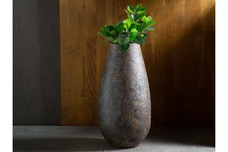 Vase Brivas 48 cm - Brun - Innredning - Dekorasjon & innredningsdetaljer - Vas - Blomstervase