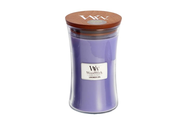 Duftlys Large Lavender Spa Lilla - WoodWick - Innredning - Dekorasjon
