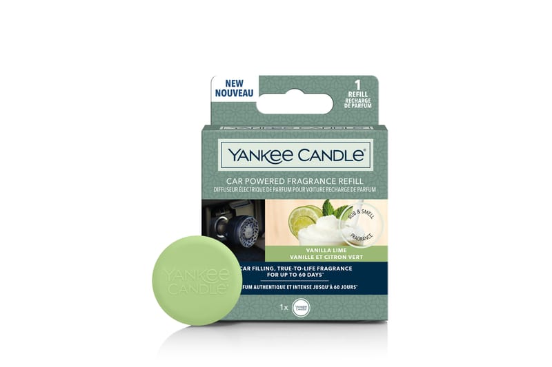 Aromalampe Car Powered Fragrance Diffuser Refill Vanilla Lim - Yankee Candle - Interiør - Lys & dufter - Romsduft & luftrenser - Aromalampe