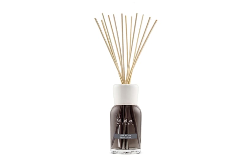 Duftpinner Natural Stick Diffuser 500ml Black Tea Rose - Millefiori Milano - Innredning - Lys & dufter - Romsduft & luftrenser - Duftpinner