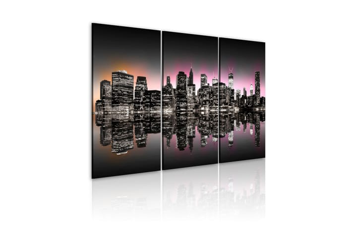 Bilde Byen Som Aldri Sover New York 60x40 - Artgeist sp. z o. o. - Innredning - Plakater & posters - Lerretsbilder