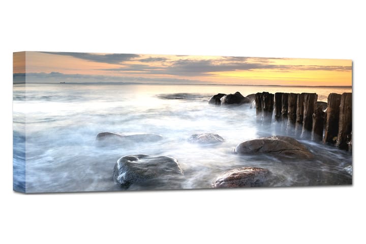 Bilde Canvas Coast - 60x150 - Interiør - Maleri & posters - Lerretsbilder