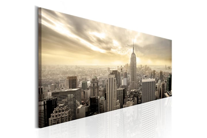 Bilde City In The Sun 150x50 - Artgeist sp. z o. o. - Innredning - Plakater & posters - Lerretsbilder
