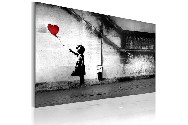 Bilde Hope Banksy 60x40 - Artgeist sp. z o. o. - Innredning - Plakater & posters - Lerretsbilder