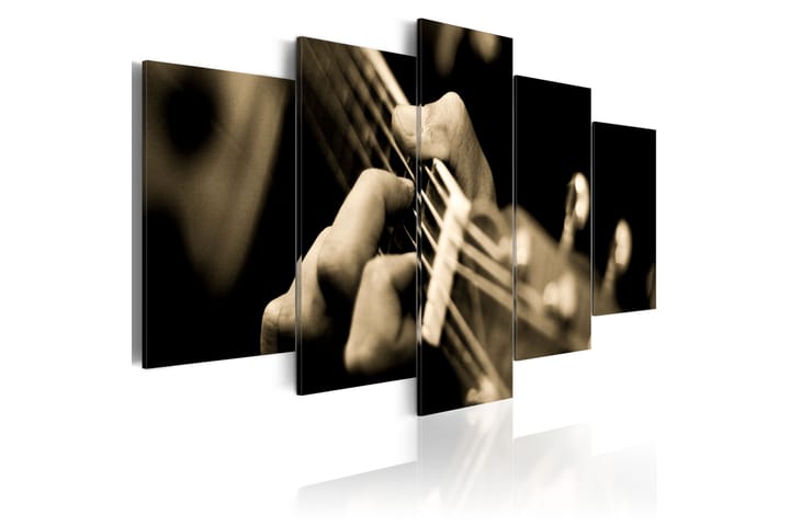Bilde Klassisk Gitar 100x50 - Artgeist sp. z o. o. - Innredning - Plakater & posters - Lerretsbilder
