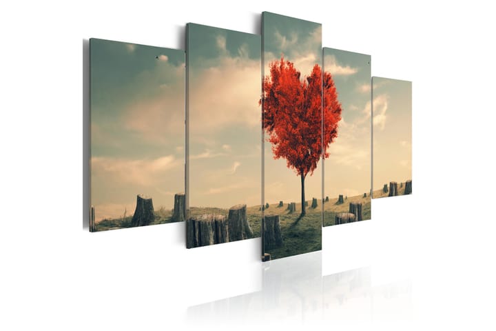 Bilde Loneliness Tree 100x50 - Artgeist sp. z o. o. - Innredning - Plakater & posters - Lerretsbilder
