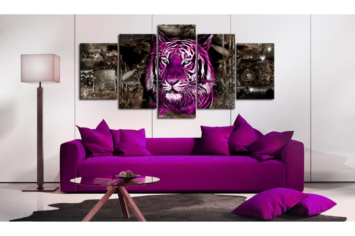 Bilde Purple King 100x50 - Artgeist sp. z o. o. - Innredning - Plakater & posters - Lerretsbilder