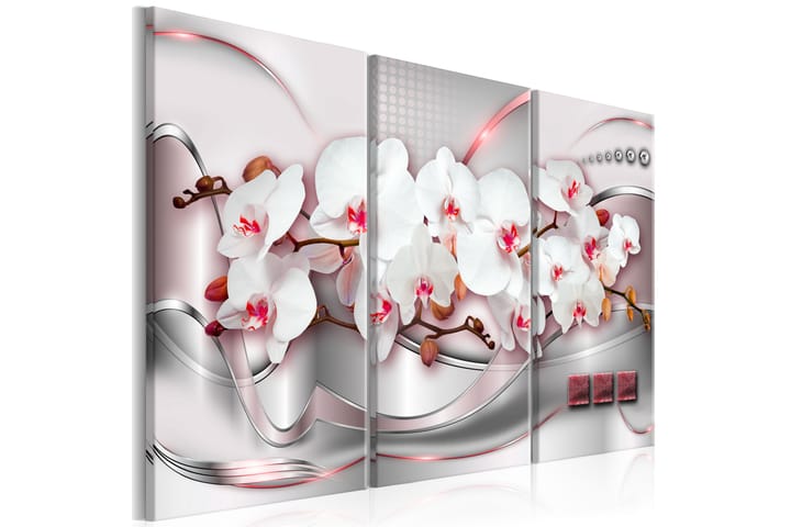 Bilde Wonderful Orchids 120x80 - Artgeist sp. z o. o. - Innredning - Plakater & posters - Lerretsbilder