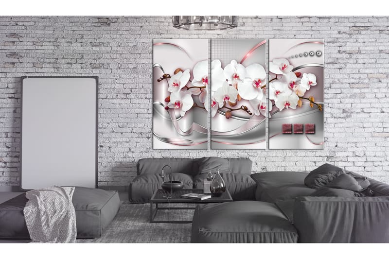 Bilde Wonderful Orchids 90x60 - Artgeist sp. z o. o. - Innredning - Plakater & posters - Lerretsbilder