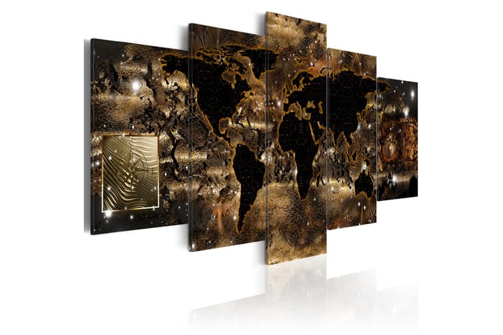 Bilde World Of Bronze 100x50 - Artgeist sp. z o. o. - Innredning - Plakater & posters - Lerretsbilder