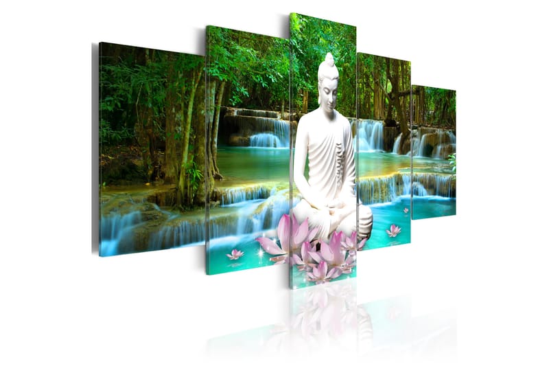 Bilde Zen Waterfall 100x50 - Artgeist sp. z o. o. - Interiør - Plakater & posters - Lerretsbilder
