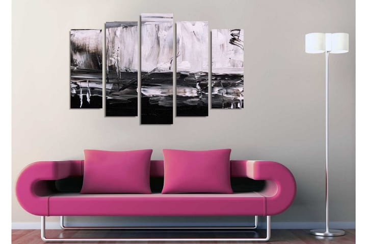 Canvasbilde Dekorativ 5 Deler - Flerfarget - Interiør - Maleri & posters - Lerretsbilder