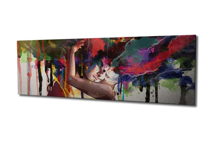 Canvasbilde Dekorativ - Flerfarget - Innredning - Plakater & posters - Lerretsbilder