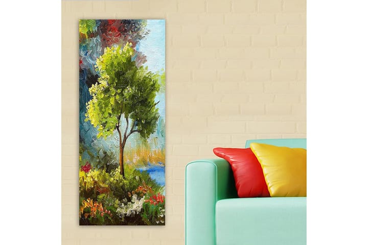 Canvasbilde DKY Floral & Botanical Flerfarget - 50x120 cm - Interiør - Plakater & posters - Lerretsbilder