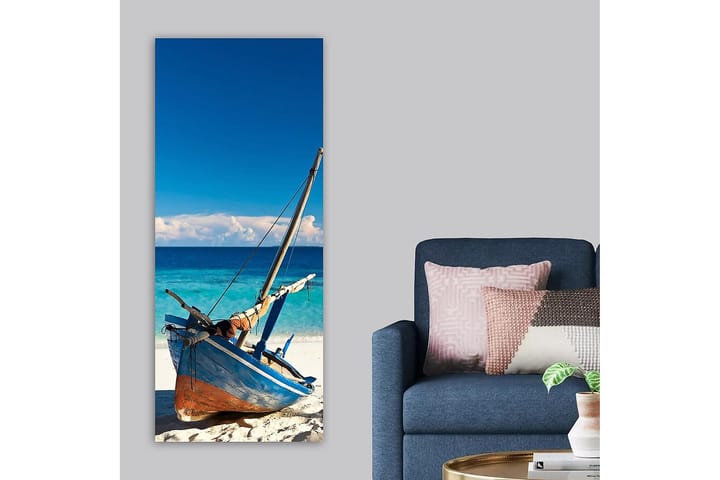 Canvasbilde DKY Nautical & Beach Flerfarget - 50x120 cm - Innredning - Plakater & posters - Lerretsbilder